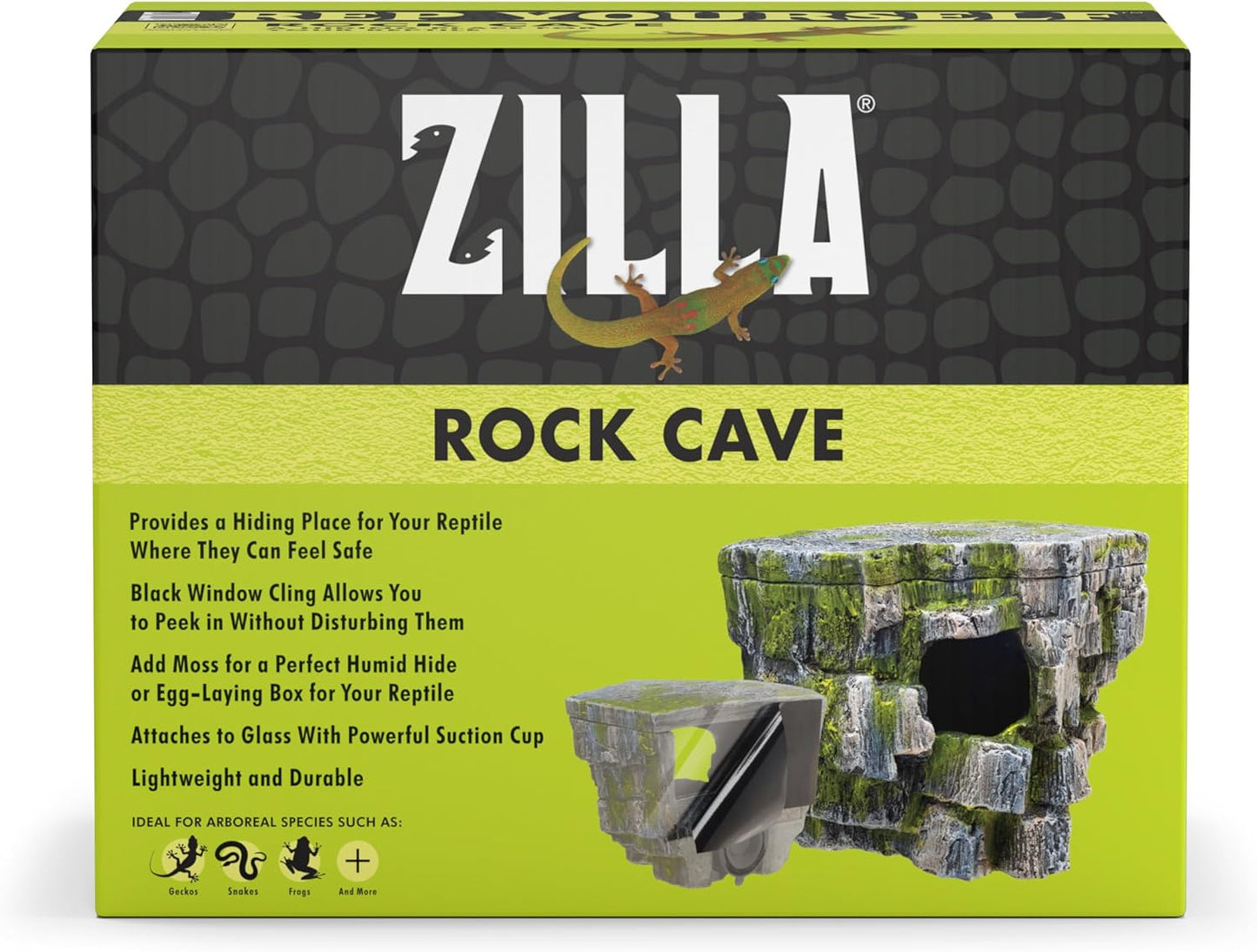 Vertical Décor Rock Cave 8.75 X 5.875 X 7.25",Grey