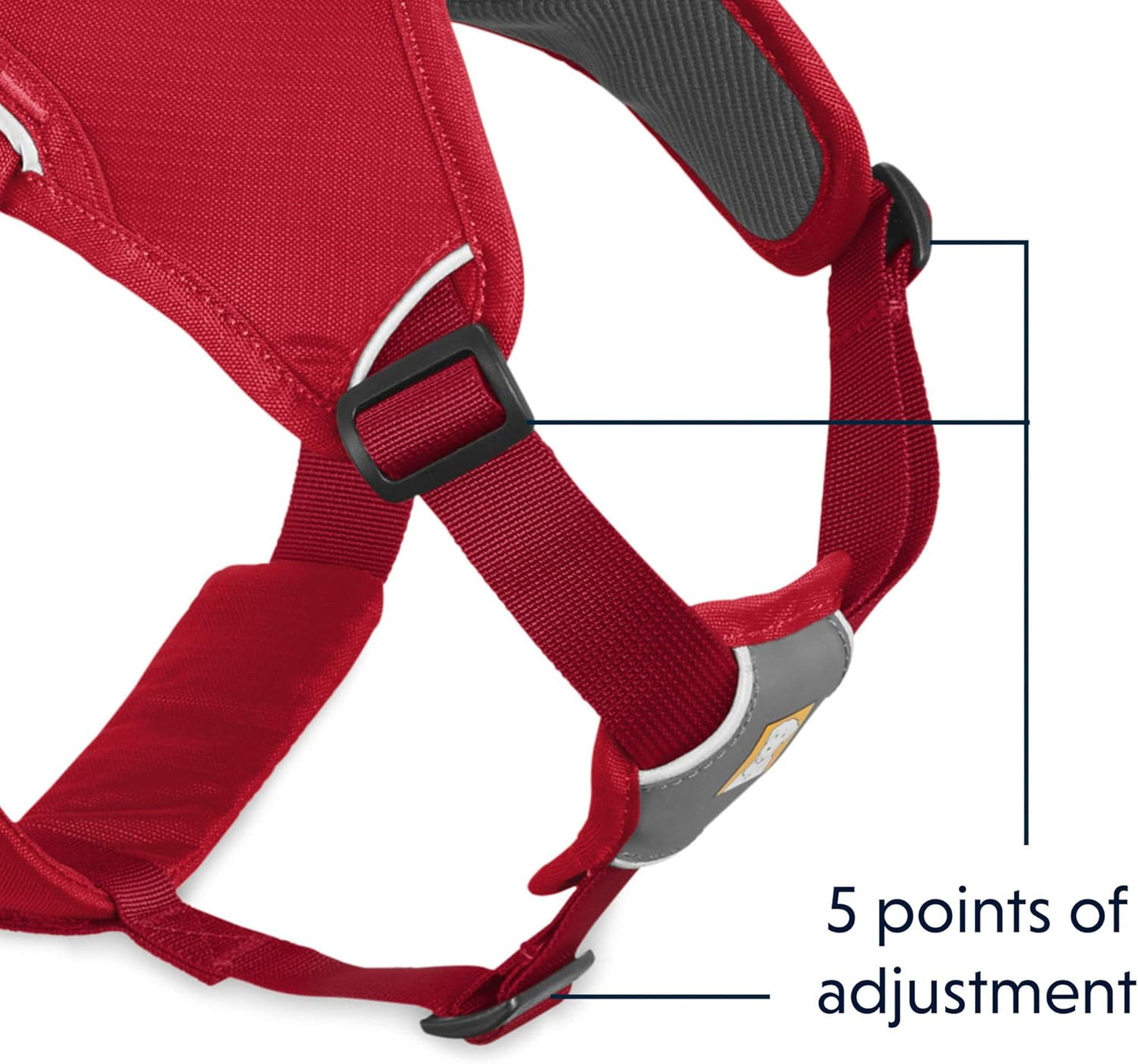 - Web Master, Multi-Use Support Dog Harness, Hiking and Trail Running, Service and Working, Everyday Wear, Red Currant, Large/X-Large