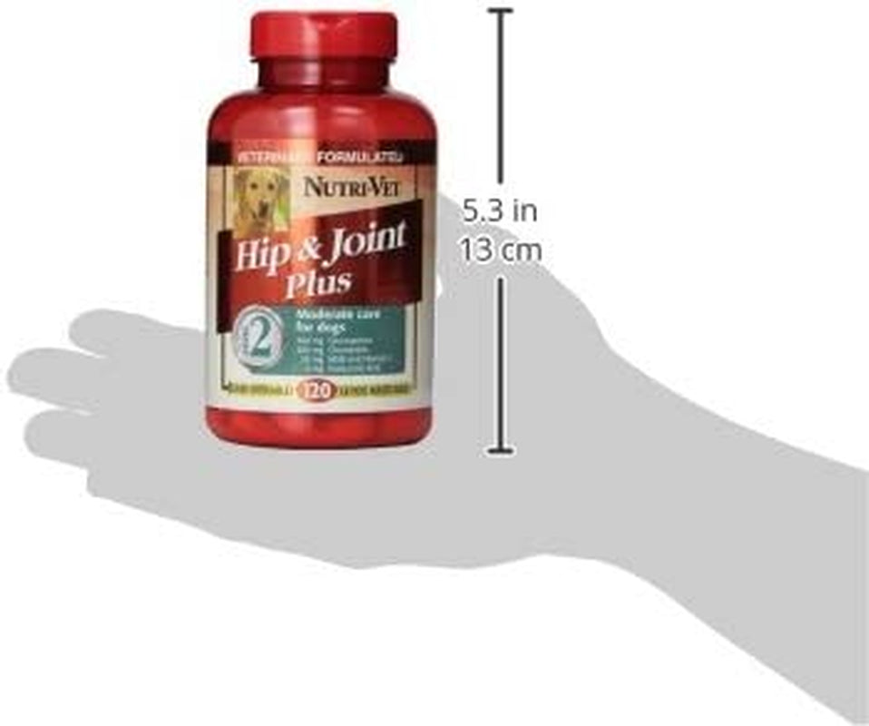 Extra Strength Hip & Joint Supplement for Dogs | Formulated with Glucosamin & Chondroitin | 120 Chewable Tablets