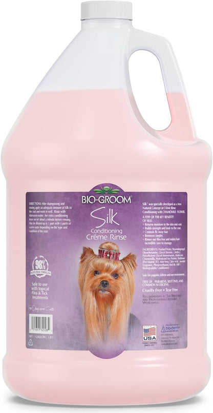 Pet Silk Moisturising Creme Rinse, 1-Gallon