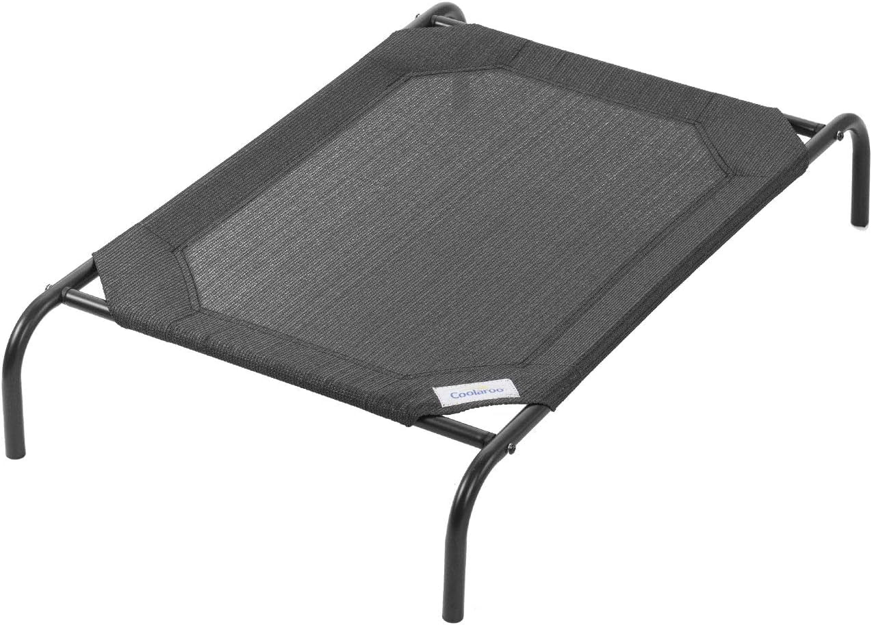 the Original Cooling Elevated Dog Bed, Indoor and Outdoor, Medium, Gunmetal