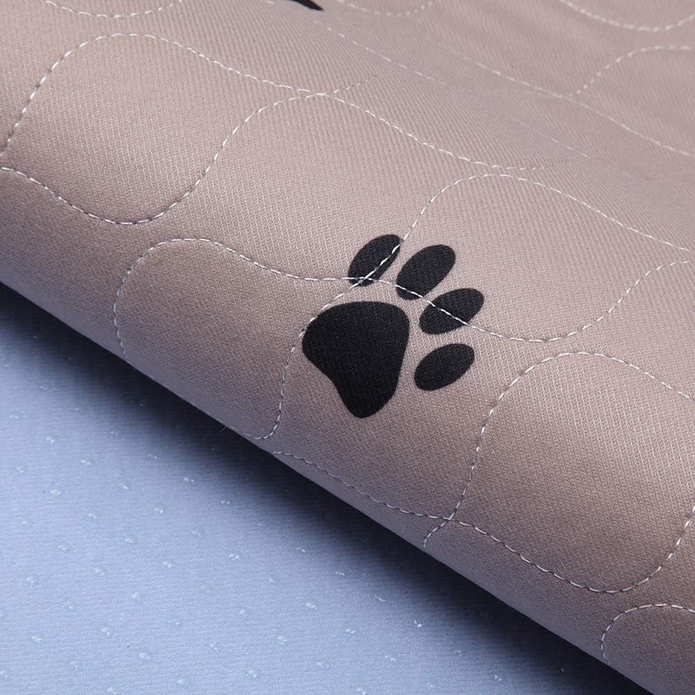 Washable Dog Pee Pads with Puppy Grooming Gloves,Puppy Pads,Reusable Pet Training Pads,Large Dog Pee Pad,Waterproof Pet Pads for Dog Bed Mat,Super Absorbing Whelping Pads