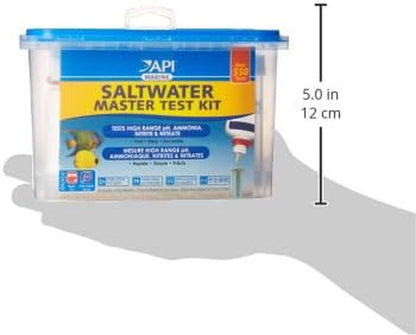 SALTWATER MASTER TEST KIT 550-Test Saltwater Aquarium Water Test Kit