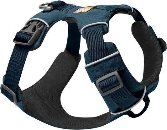 , Front Range Dog Harness, Reflective and Padded Harness for Training and Everyday, Blue Moon, Xx-Small