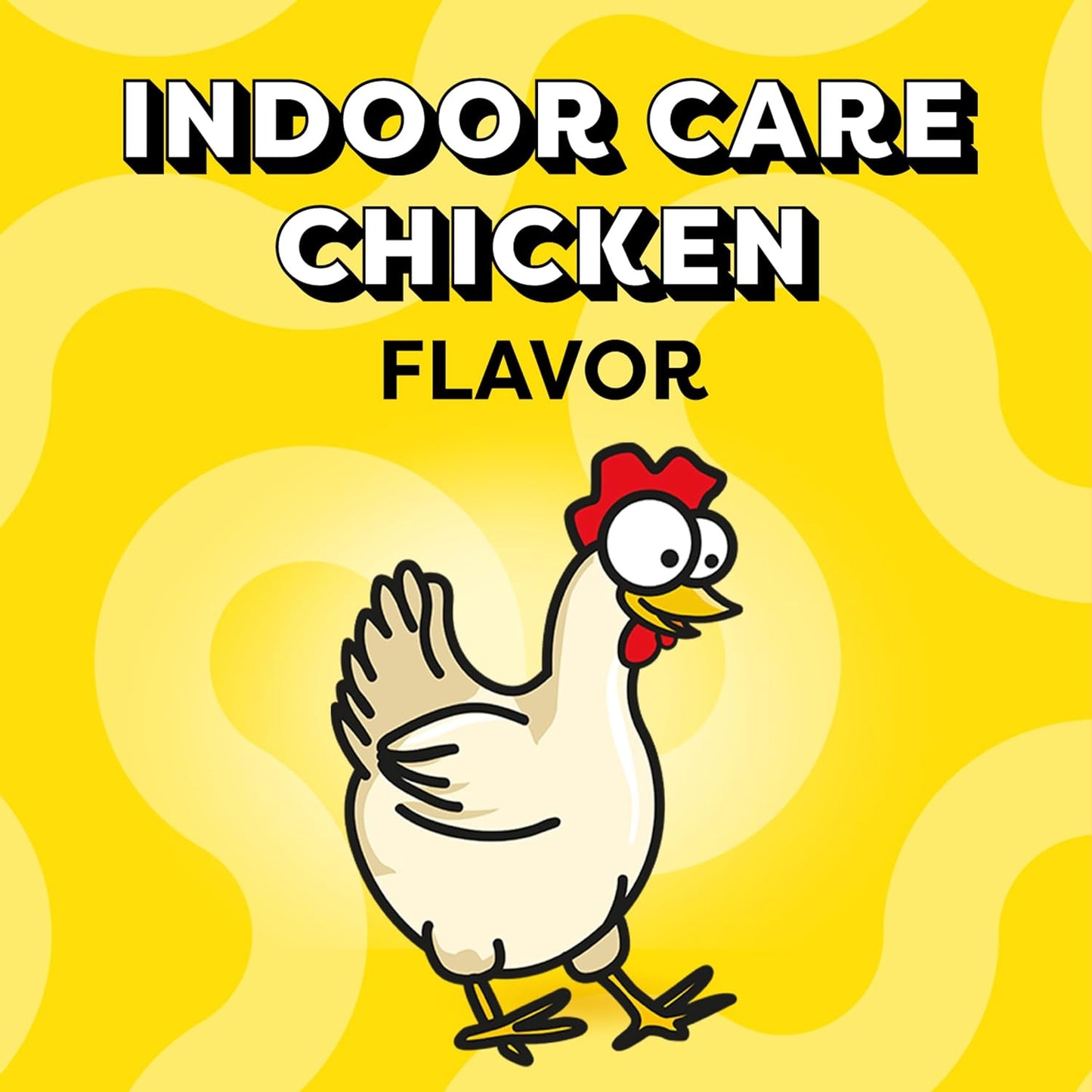 Indoor Care Crunchy and Soft Cat Treats Chicken Flavor, 4.9 Oz. Pouch (Pack of 10)