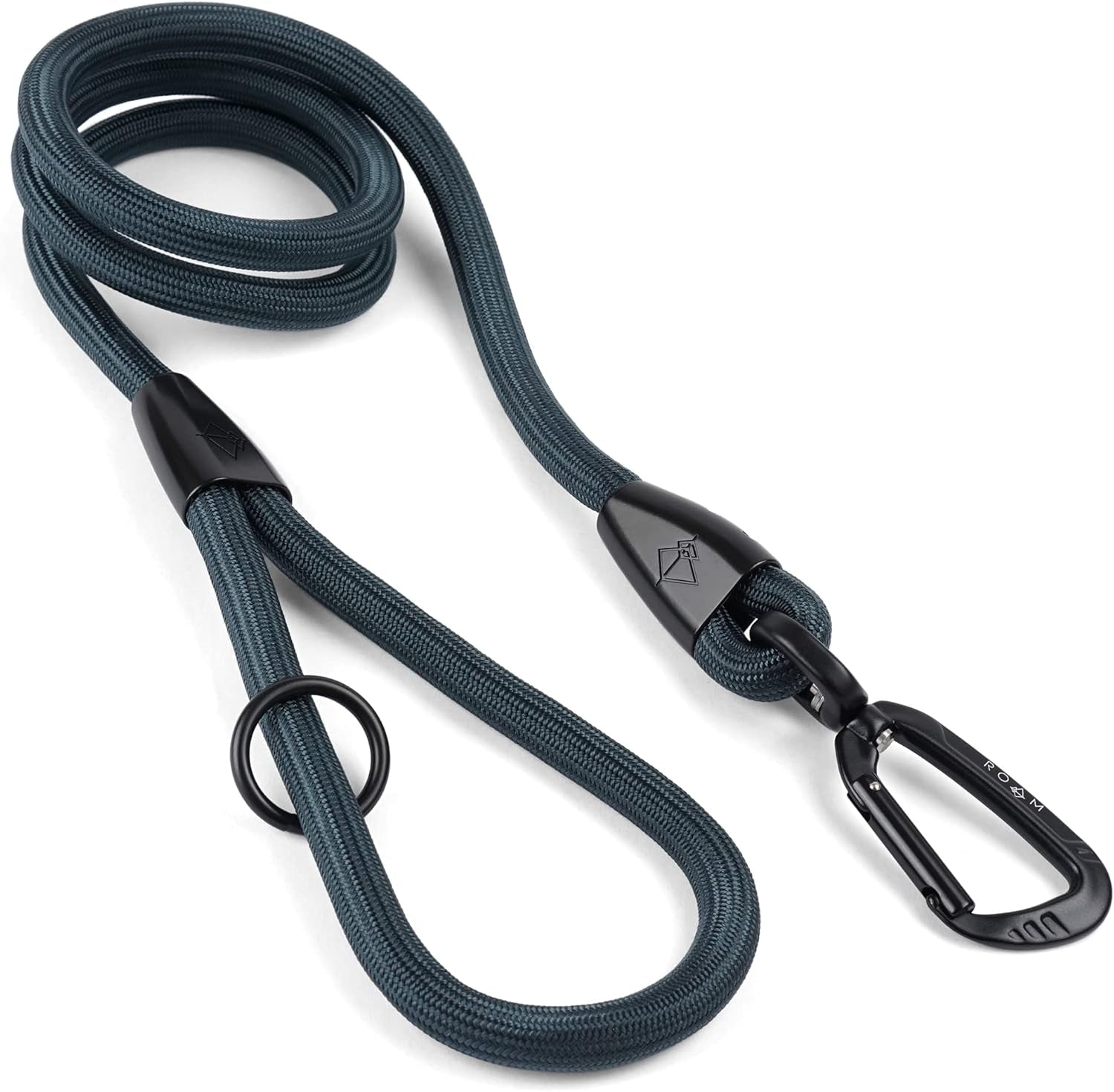 Premium Everyday Leash - Ultra Soft Dog Leash with Aviation Aluminum Carabiner for Small, Medium, Large Dogs - Colorado Nightsky, 6Ft (Rubber Coated Metal Clamps)